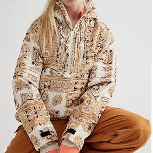 Free People Movement Alpine Glow Ski Pullover Hooded Jacket  / Size Small